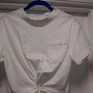 Cinq a Sept White Tee/Blouse Size XS